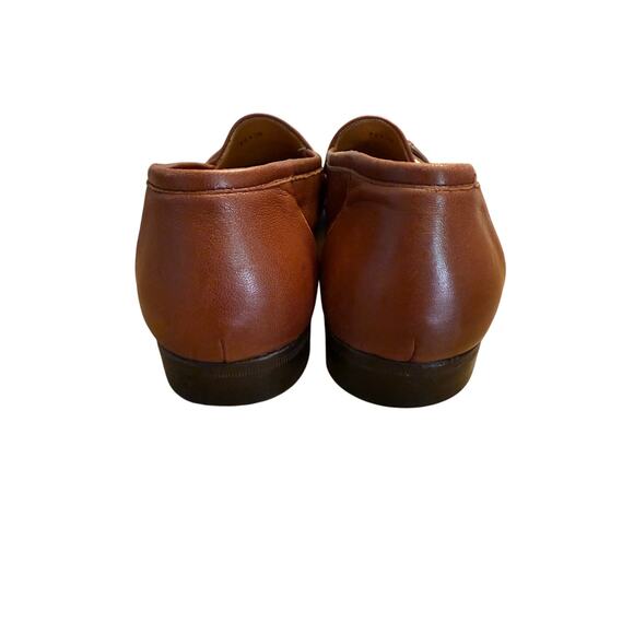 Giorgio’s of Palm Beach Genuine Lizard Loafers Men’s Size 8 Brown/White Leather - Picture 3 of 7